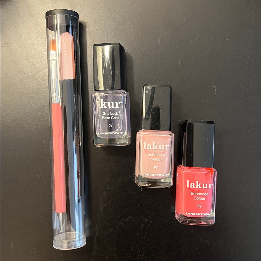 Londontown Nail Polish Set with Nail file and brush